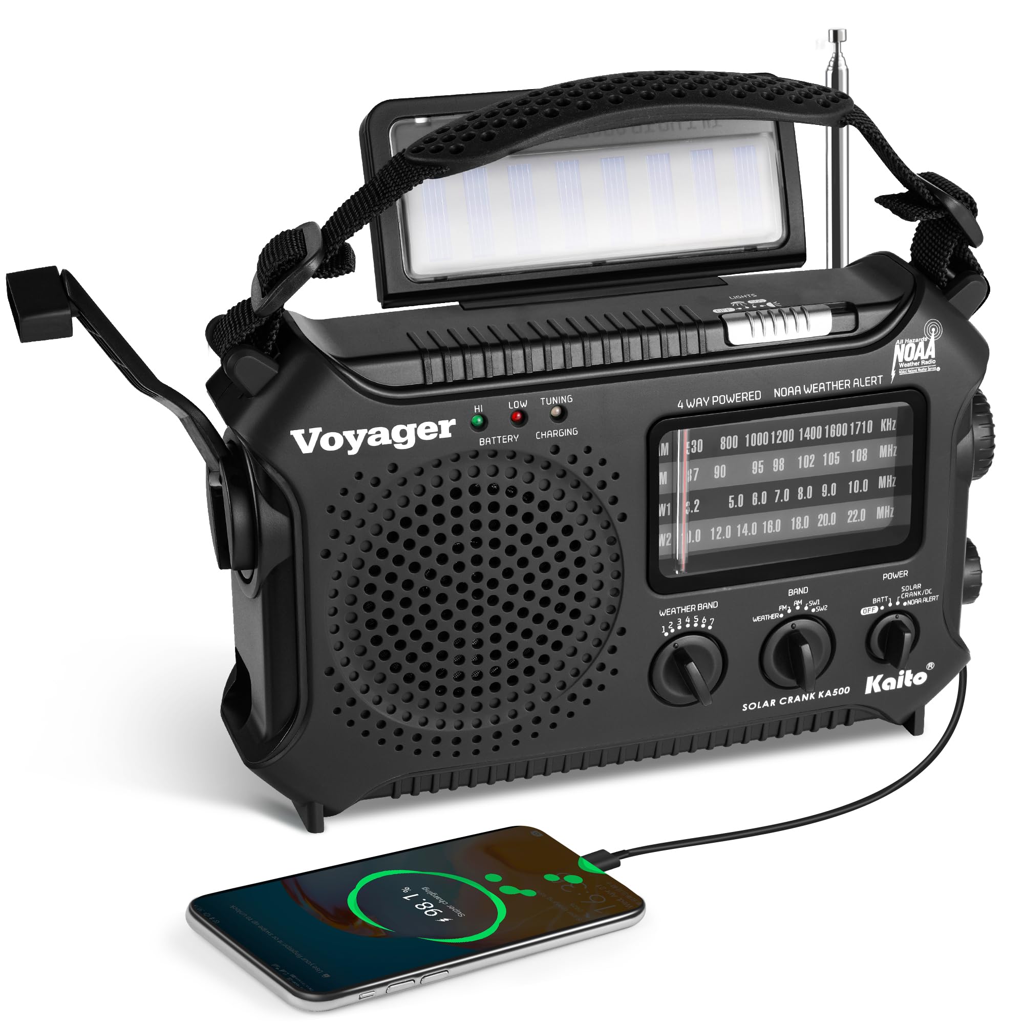 Kaito KA500 Emergency Radio
