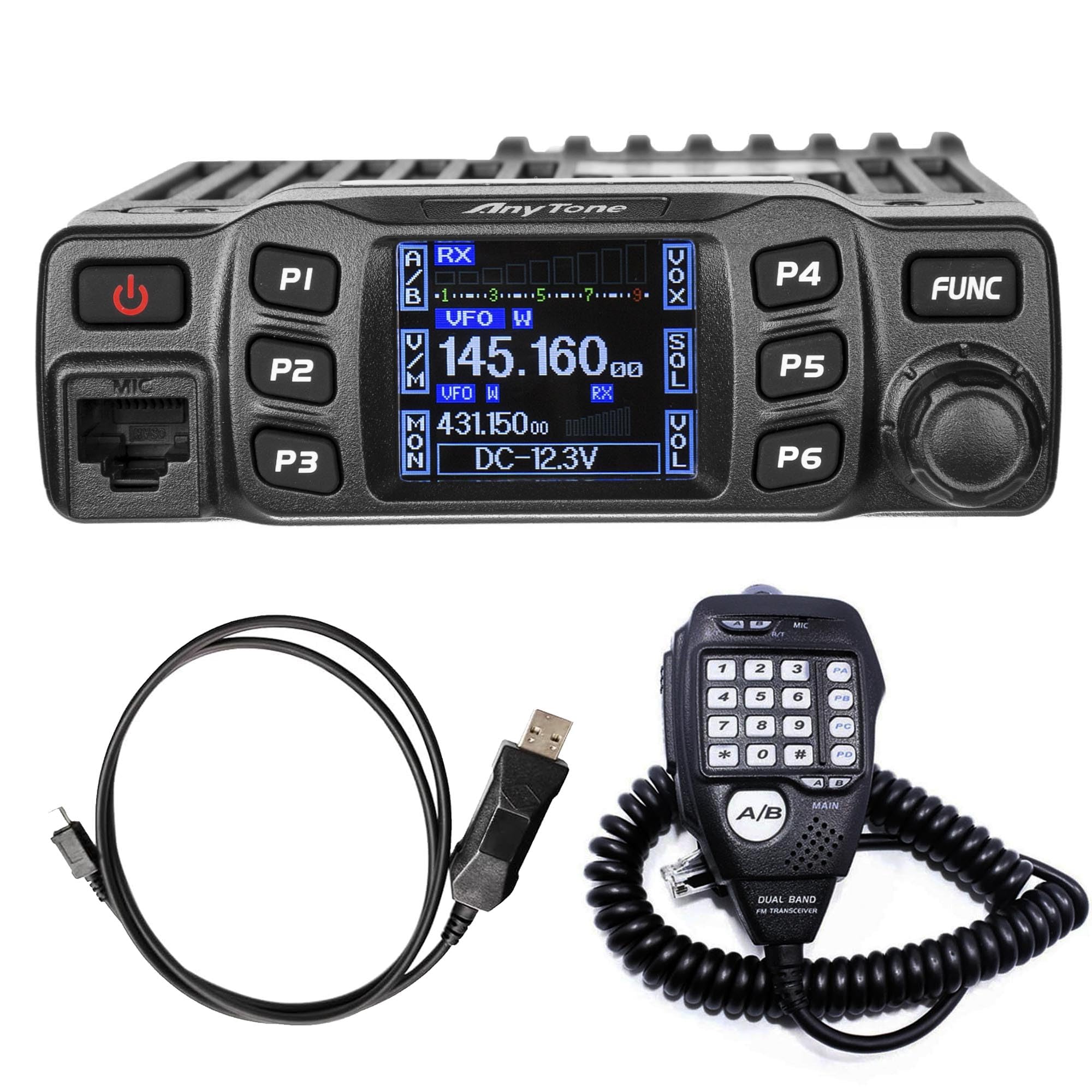 AnyTone AT-778UVII Mobile Radio