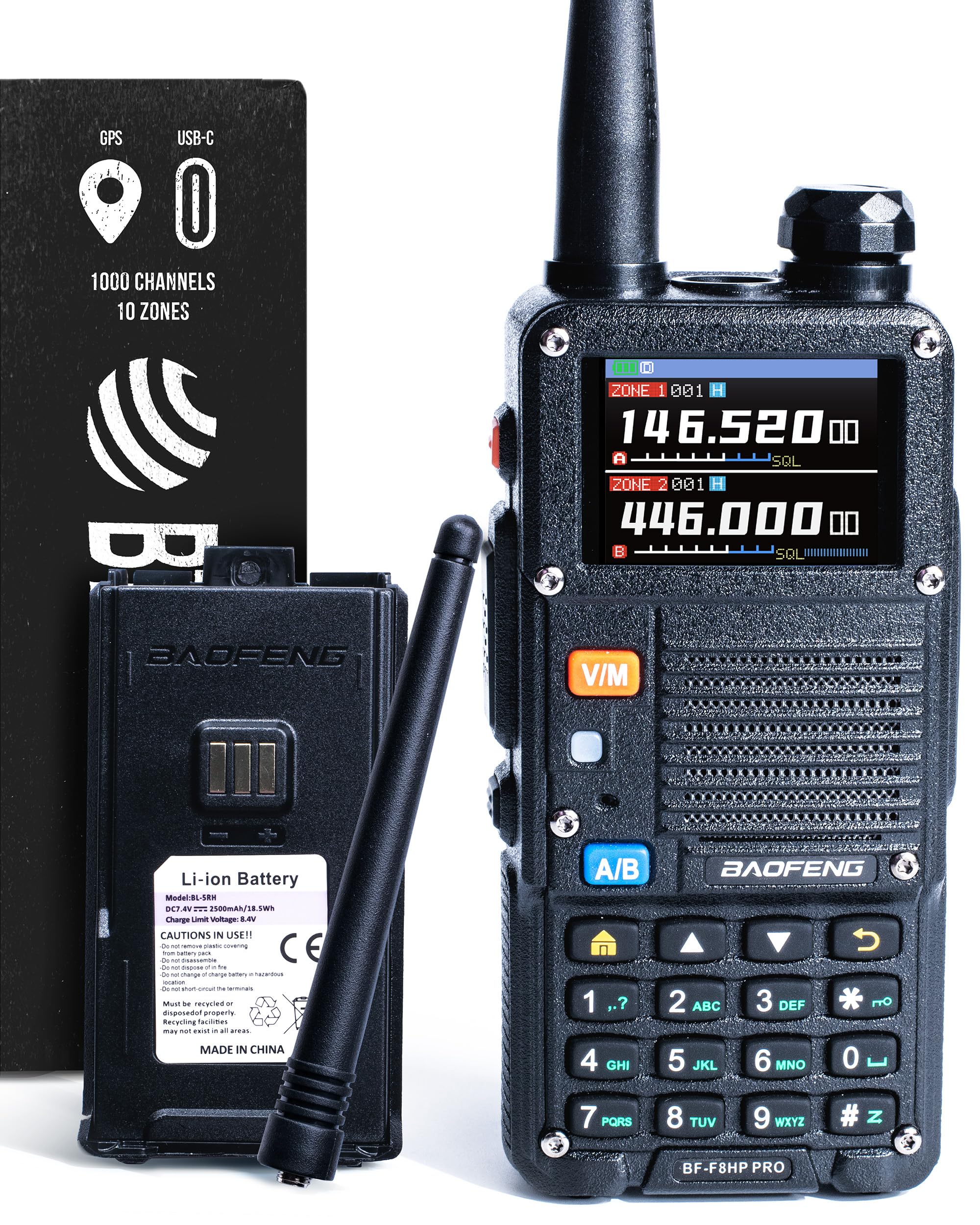 BAOFENG BF-F8HP Pro radio