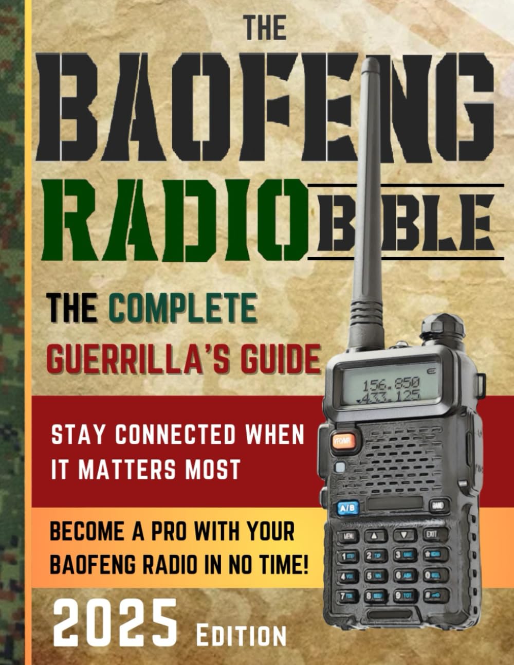Baofeng Radio Bible cover