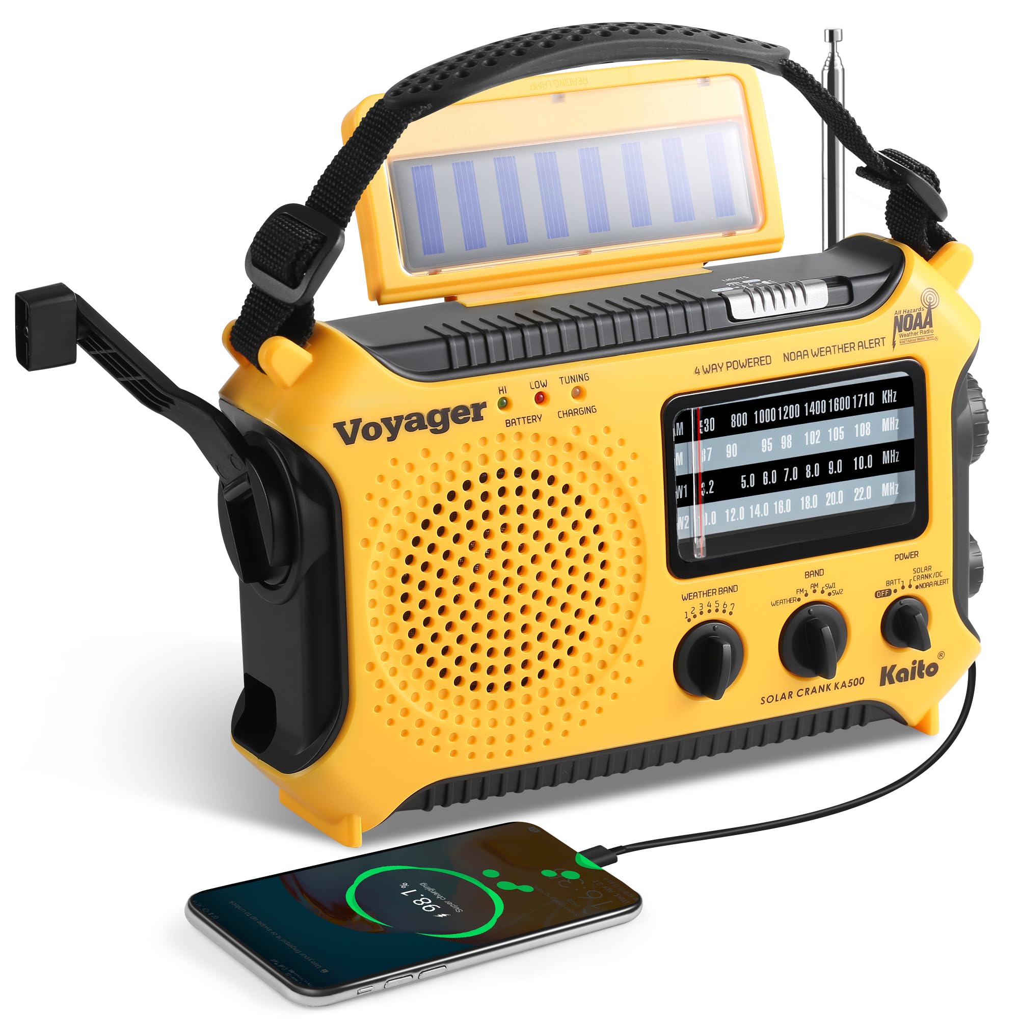Kaito KA500 Emergency Radio